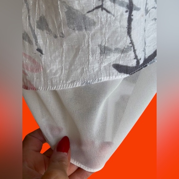 Floral Print Women's Top - Picture 5 of 5